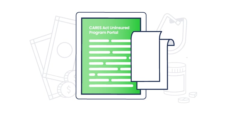 CARES Act Uninsured Program Portal - Blog Header