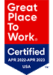 Great Place to Work - Certification Badge