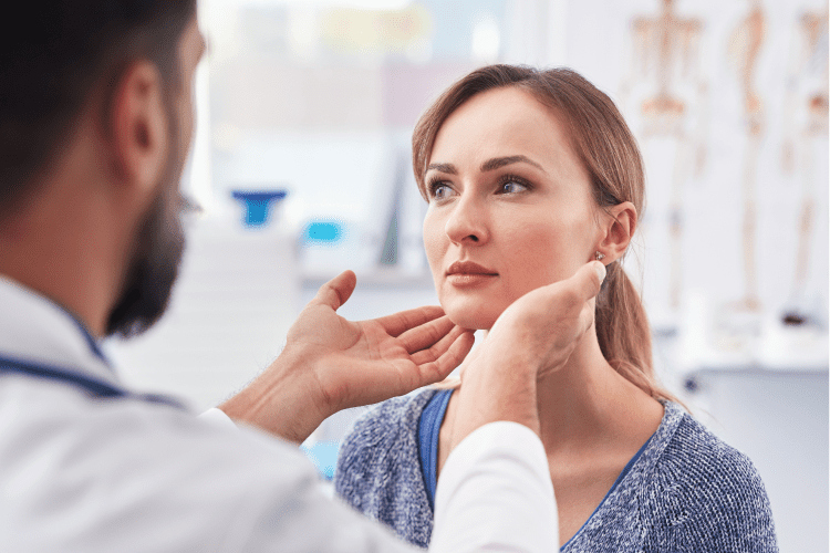 Female Patient Getting Medical Exam